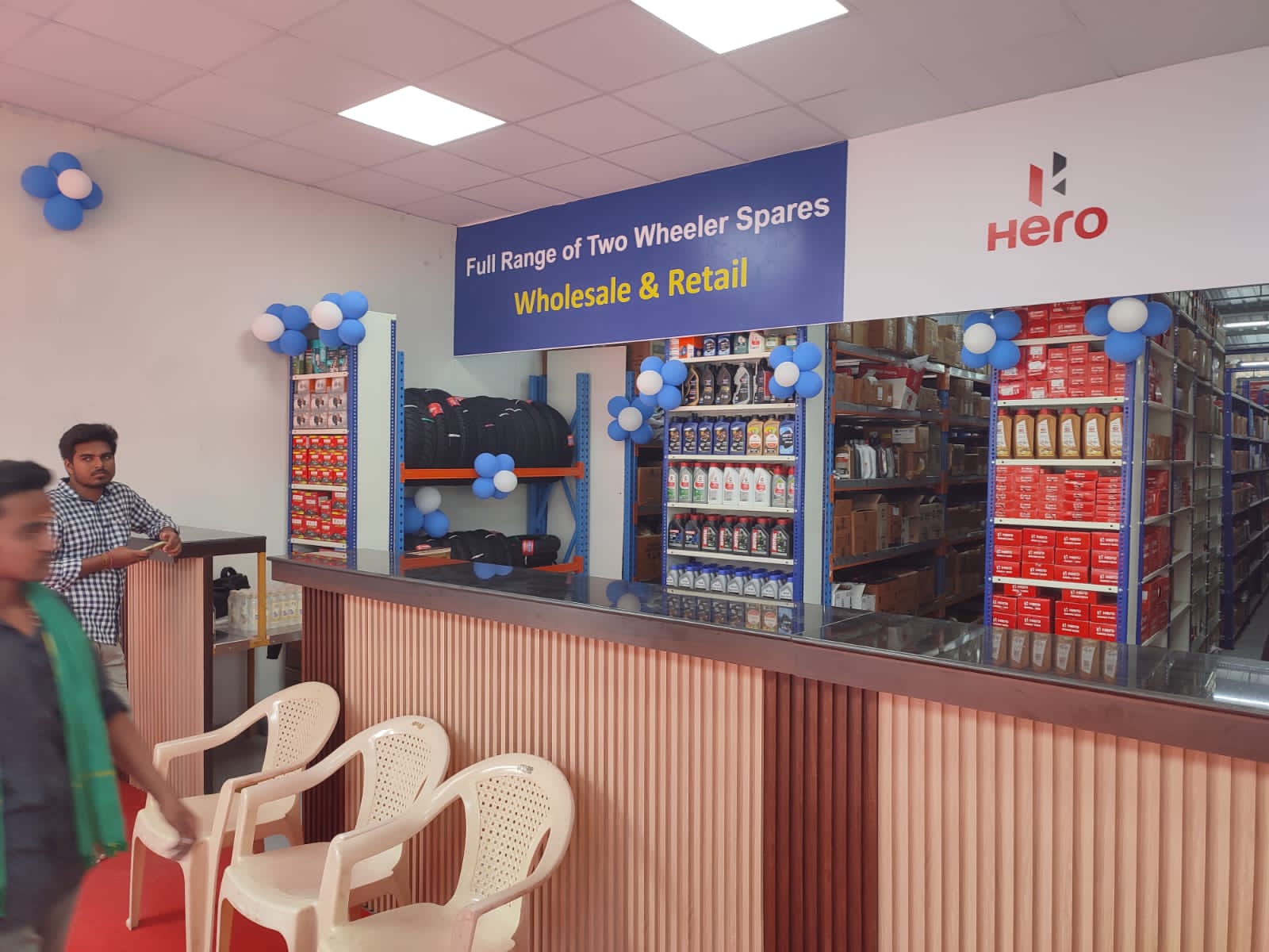 Two wheeler spare parts shop Sri Kumaran Spares